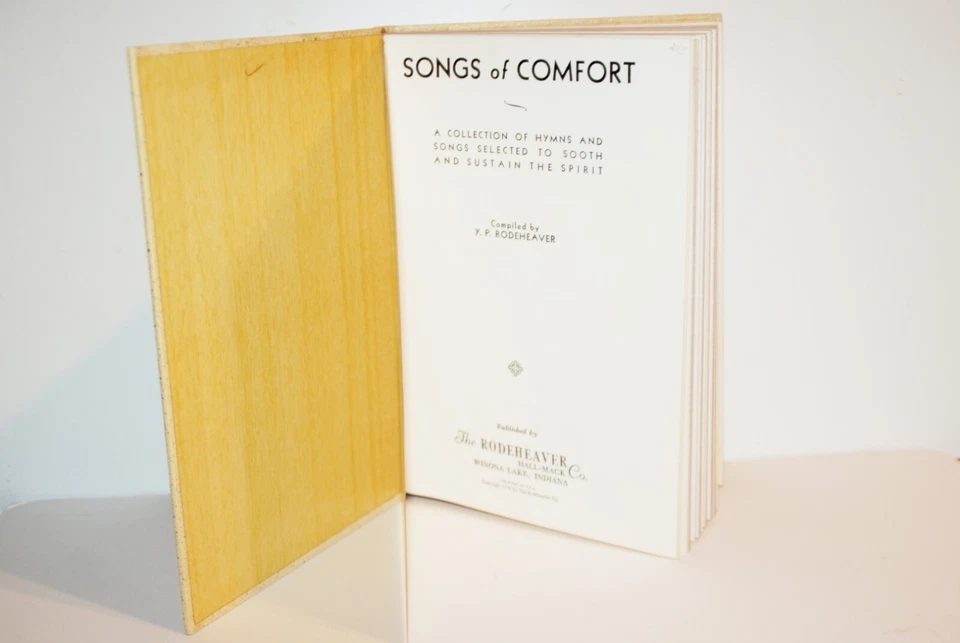 Funeral Songs of Comfort to Soothe and Sustain the Spirit Rodeheaver 1938 - Image 3 of 4