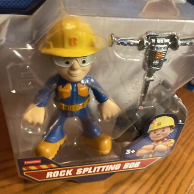 Fisher Price Bob the Builder ROCK SPLITTING BOB Action Figure DMM48