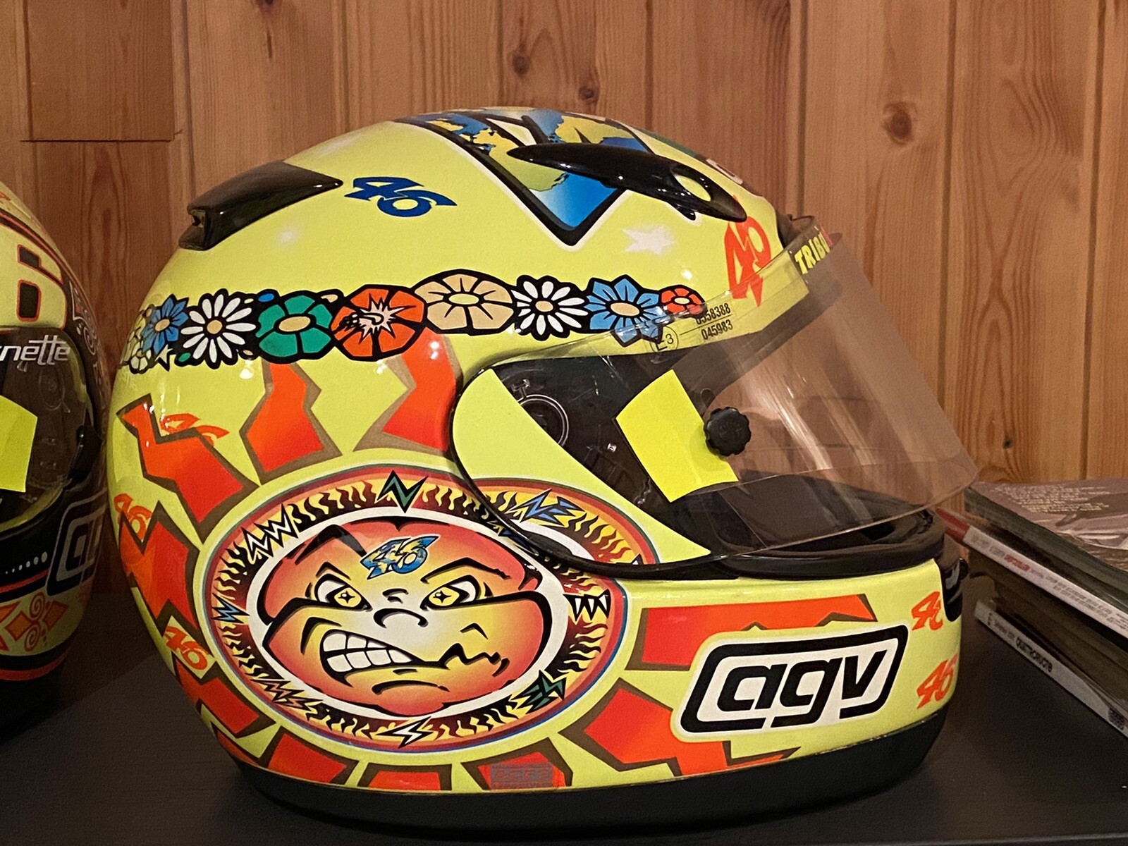Agv Rossi Helmet World Champion 250cc