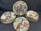 Set of 4 Designs ~ Royal Doulton Collector Plates ~ Elephant, Kangaroo, +