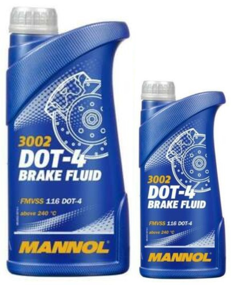 Mannol DOT4 Brake Fluid Fully Synthetic UK