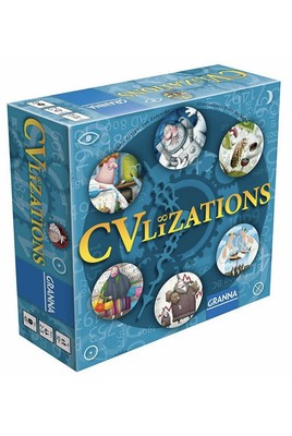 CVlizations Board Game Jan Zalewski - Arclight, Fantasmagoria, Granna BRAND NEW