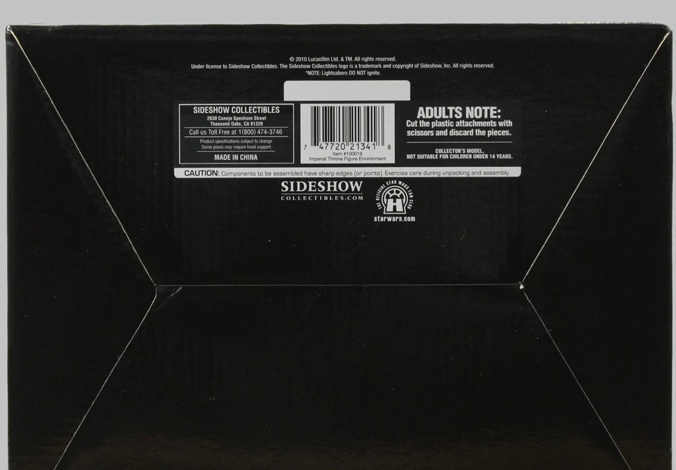 SIDESHOW COLLECCIONABLES Star Wars Señores Sith Trono Imperial 1:6 SELLADO NUEVO EN CAJA 54219Y Foto 4 de 4