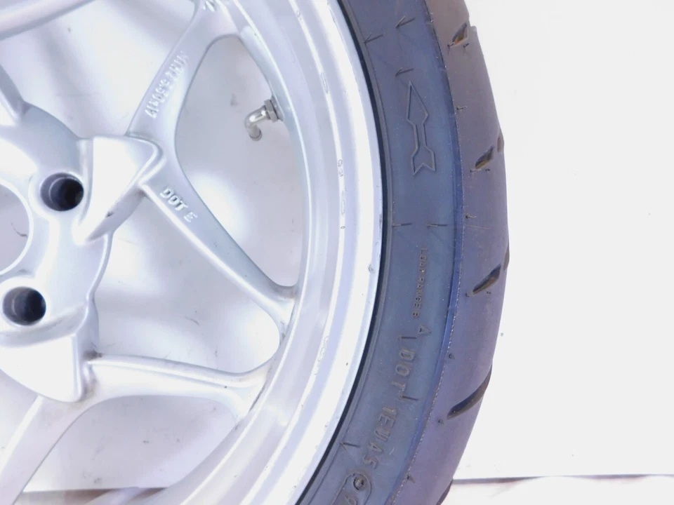 BMW R1200RT R1200ST R1200 RT ST R900RT 2005-2013 rueda trasera y neumático plateado Foto 4 de 4