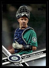 2017 Topps Update US293 Tuffy Gosewisch Mariners Father's Day Powder Blue 48/50