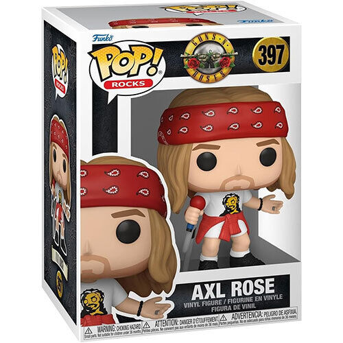 Funko POP! Rocks - Guns N' Roses S2 Vinyl Figure - AXL ROSE #397 - NM/Mint