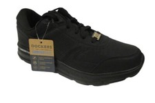 DOCKERS WIDE WIDTH SIZES 8 TO 13 BLACK GRAY ENDURANCE COMFORT FLEX FASHION SHOE