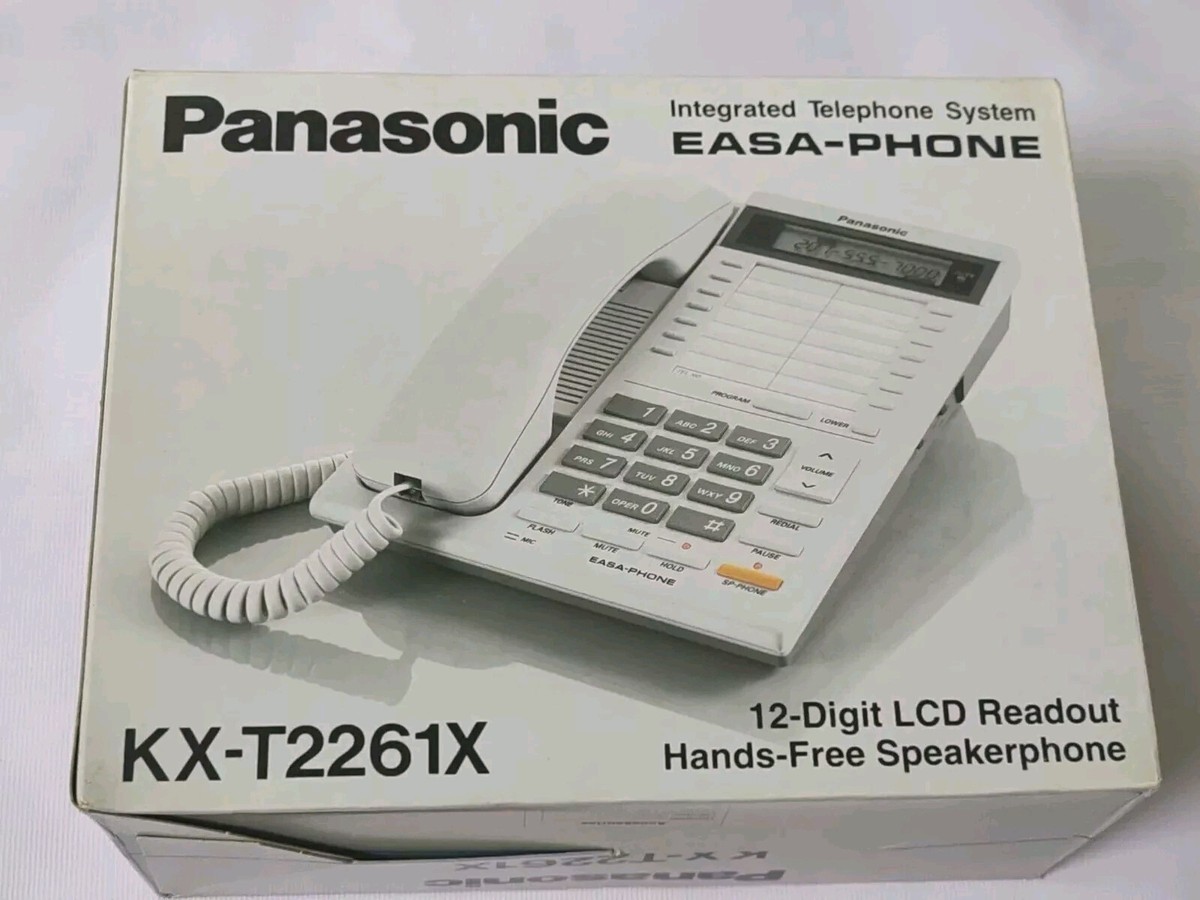 New Vintage Easa-Phone Integrated Telephone System Panasonic KX