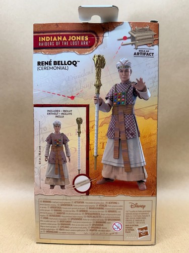 Indiana Jones Adventure Series: Rene Belloq (Ceremonial) Raiders Of The Lost Ark - Picture 2 of 2