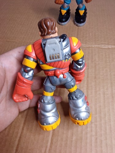 2 Vintage Rescue Heroes 6.5" Action figure Mattel 1999-2000 - Picture 4 of 9