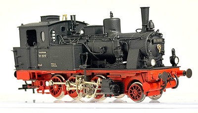 Model Loco HO 91 1919 DR ex. Mecklemburgische T4 - prof. Umbau - wie Westmodel !