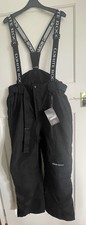 White Rock Womens Black Salopettes Ski Pants Plus Size UK Size 22 BNWT