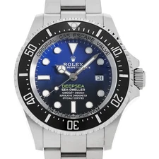 ROLEX Deep sea D blue 126660 blue Random Number second hand mens