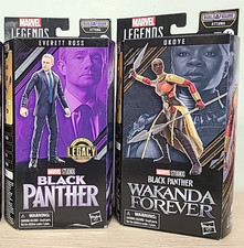 2 X Marvel Legends Series Black Panther Wakanda Forever Action Figures  ATTUMA