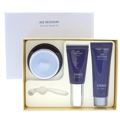 O HUI Age Recovery Eye Cream Special Set 3 Items K-Beauty