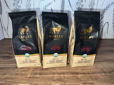 Marley Coffee Light Roast Ground Coffee, 3 Pk