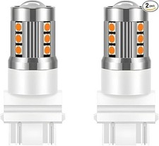 2PCS Car LED Turn Signal Bulbs, 3156 Super Bright Vehicle Blinker Turn Signal Li