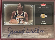 Jamaal Wilkes 2005-06 Fleer Greats of the Game Auto #GG-JW Signed Lakers HOF