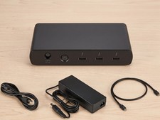 Amazon Basics Thunderbolt 4 USB4 Docking Station 85W PD Dual 4K 60Hz Black