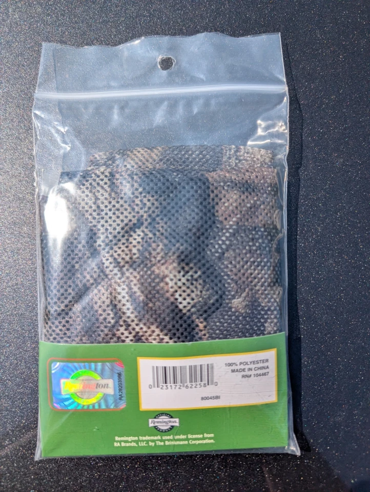 NEW Remington Mesh Face Mask MOSSY OAK BREAK-UP INFINITY 1 SIZE - Hunting Camo - Image 2 of 2