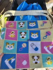 Vintage Handmade Baby Diaper Bag From 1978
