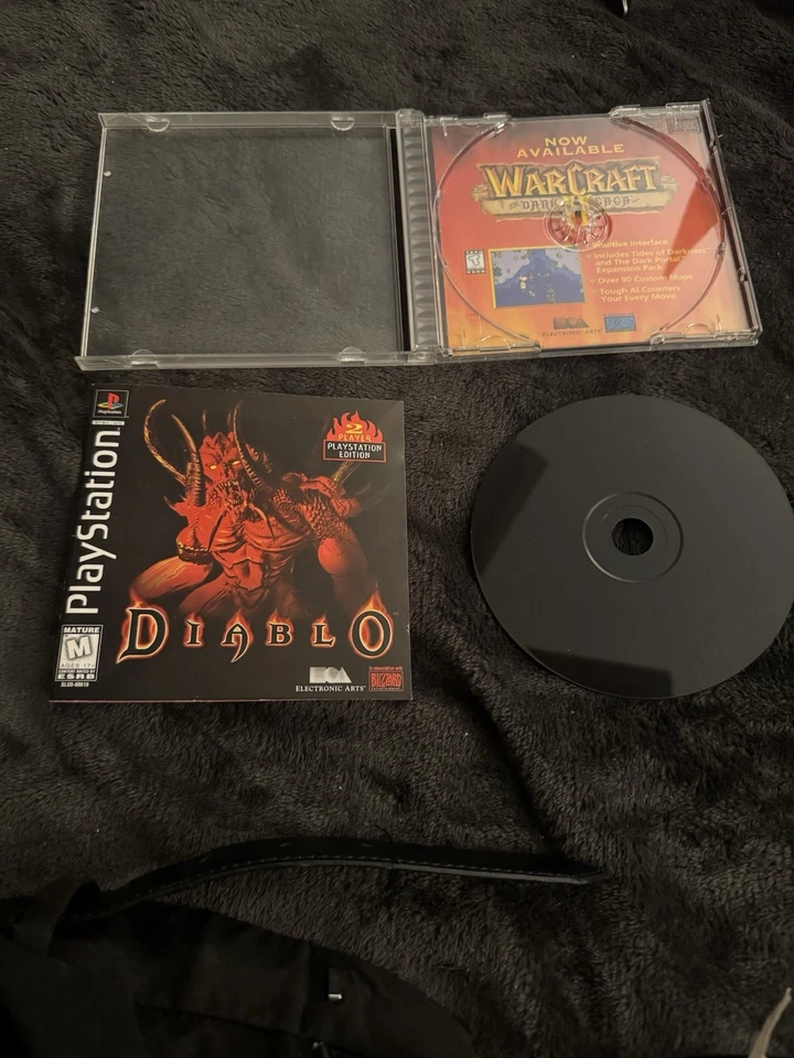 Diablo Playstation 1 PS1 excellent condition manual perfect registration card - Image 2 of 4