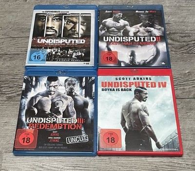    UNDISPUTED COLLECTION 1+2+3+4  [UNCUT BLURAY 1-4 KOMPLETT UNGESCHNITTEN]