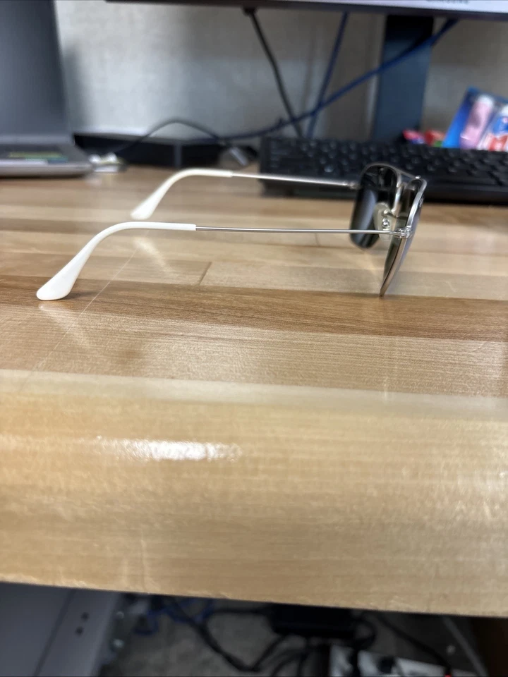 Gafas de sol Ray-Ban Caravan 58 mm metal RB3136 hechas a medida en Italia con estuche usadas Foto 4 de 4