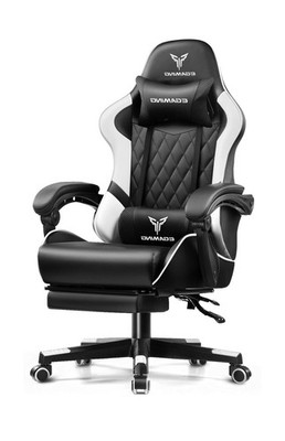 EXRACING Gaming Chair Ergonomic Computer Chair with Footrest and Lumbar Suppo...