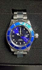 NEW Invicta Blue Pro Diver Men's Watch FREE EXTRAS