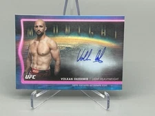 2025 Topps Midnight UFC Volkan Oezdemir #HNS-VO Horizon Signatures AUTO