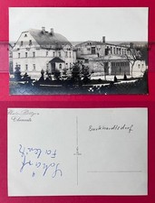 Foto AK BURKHARDTSDORF im Erzgebirge um 1920 Wohnhaus mit Fabrik   ( 170126