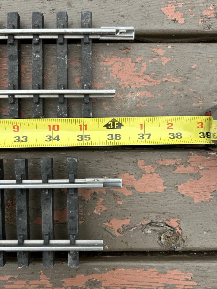 Aristo-Craft Pair Stainless Steel Extra Wide Switches Left & Right, 36”, G Gauge - Image 4 of 4