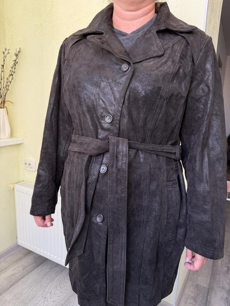 Women Emilia Jacket Black Suede 44 / XXL / 52