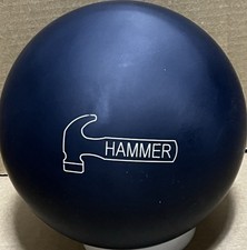 Hammer Black Solid Urethane 15 lb Overseas Bowling ball New with Original Box