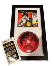 BRANDON BOYD SIGNED INCUBUS ENJOY JSA Display FRAMED CD Autograph