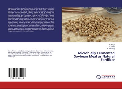 R. Priya (u. a.) | Microbially Fermented Soybean Meal as Natural Fertilizer