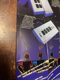 Nintendo Four Score / NES Satellite Poster Insert