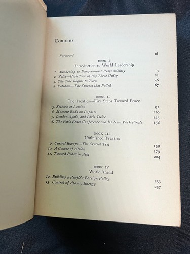 Speaking Frankly James F. Byrnes 1947 Harper & Brothers Cold War History FirstEd - Foto 7 di 10