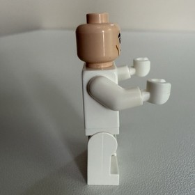Lego Boba Fett White Prototype Star Wars Minifigure with Book Sw0631 Bounty Hunt