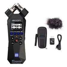Zoom H1essential Stereo Handy Recorder Bundle with APH-1e Accessory Pack