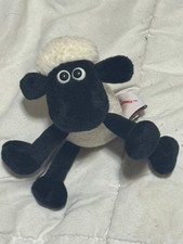 GUND Wallace  Gromit Shaun Sheep Vintage Plush Bean Bags 7  Tags 1989
