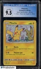 2019 Pokemon SM BSP Team Up Single Pack Blister #SM162 Pikachu Holo CGC 9.5