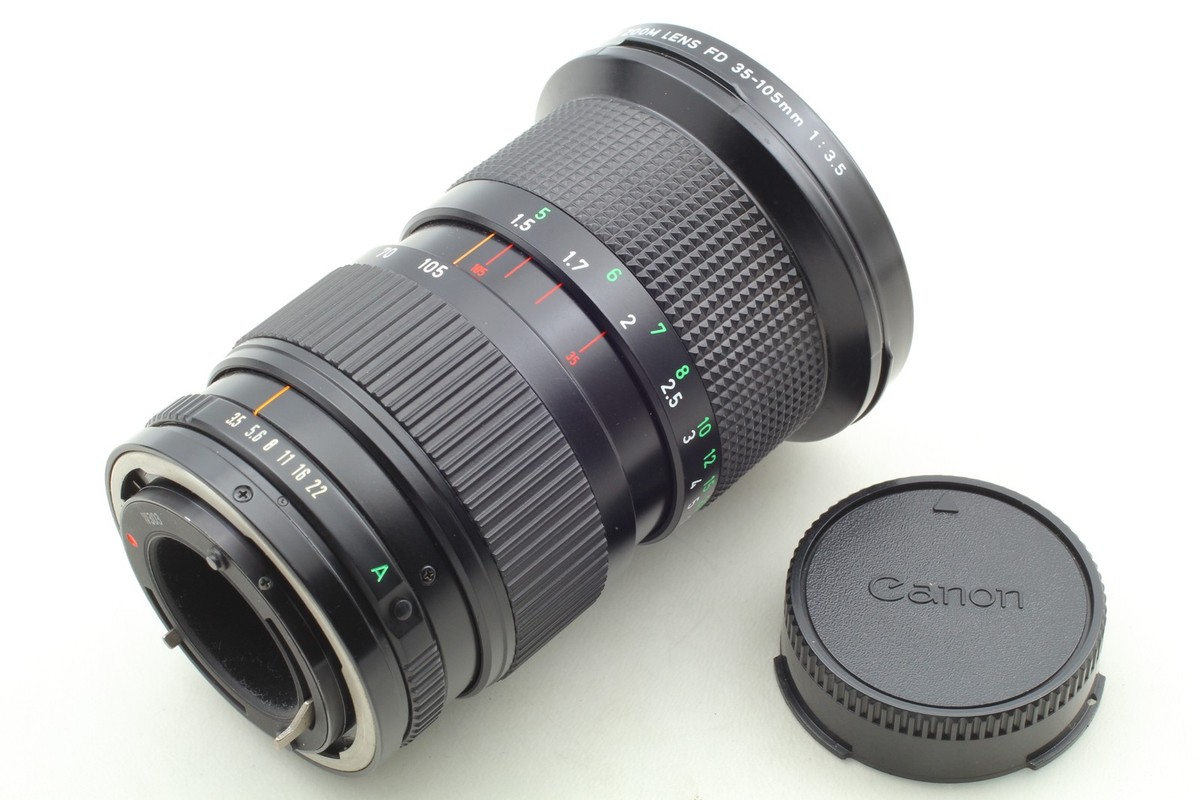 Exc+5 ] Canon New FD 35-105mm F3.5 MF Zoom Macro Lens Camera