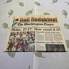 RARE The Washington Times Newspaper January 31, 1983