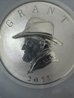 Silver 5 Oz Troy 9999 General Grant 1 Of 265 Ngc Pl70 Er Rev Rare 2025 — photo 3