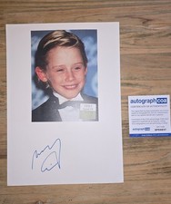 MACAULAY CULKIN signed Original Autogramm 20X30cm In Person KEVIN ALLEIN ZU HAUS