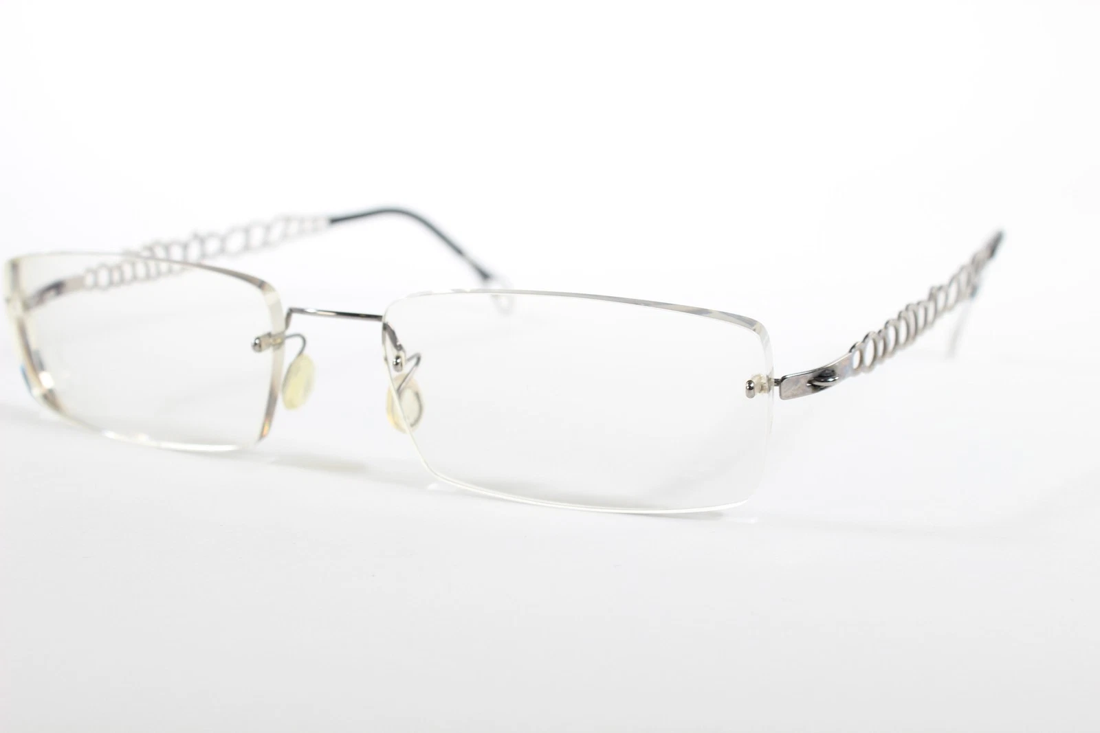 LINDBERG SPIRIT TITANIUM Eyeglasses 077/F3D Unisex Silver Rimless Glasses Frames