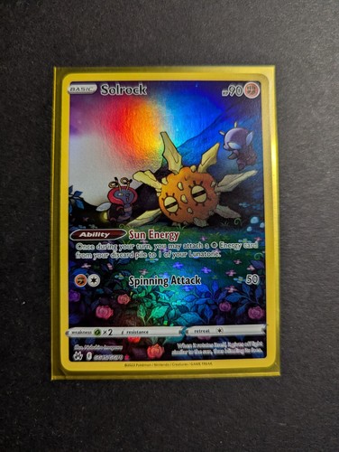 Solrock GG15/GG70 Crown Zenith: Galarian Gallery Holo Pokemon