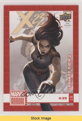 2020-21 Upper Deck Marvel Annual Cover Variants Tier 2 X-23 #18 READ 08nt